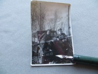 SAMOCHÓD WOJSK. GAZ 69 wojskowa rejestracja ŻOŁNIERZE LWP STARA FOTOGRAFIA