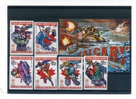 A39349)Olimpiada 88: Madagaskar 1065 - 1070 B** + Bl 49 B**