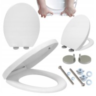 DESKA WC SEDESOWA WOLNOOPADAJĄCA WYPINANA KLOZETOWA POKRYWA UNIWERSALNA