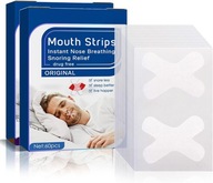 Plastry Na Chrapanie x120 Do Zaklejania Ust Do Spania Na Noc Dla Dorosłych