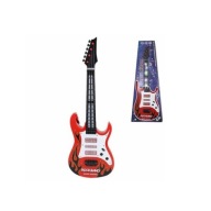 GITARA ELEKTRYCZNA DLA DZIECI EDUKACYJNA NA BATERIE ŚWIATŁO DŹWIĘK 53x20