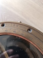 Obudowa mosiężna kompasu magnetycznego Teltow DDR