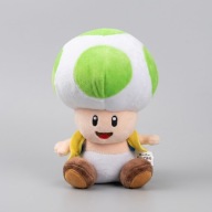 Maskotka Toad Super Mario 18 cm Pluszak Grzybek Zielony Prezent