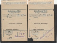 Dowody nadania Cieszyn 1940