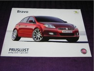 Fiat Bravo + cennik 2007 prospekt folder katalog broszura