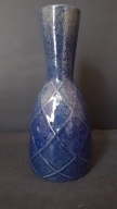 Stary sygnowany Wazon ceramika kobalt design