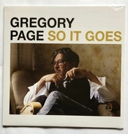Gregory Page - So It Goes - CD w Folii