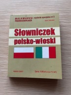 Słowniczek polsko-włoski Mieczysław Jackowski kieszonkowy RETRO bdb stan