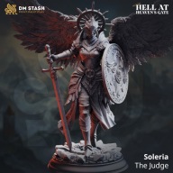 Angel of Judgement Soleria - DM Stash - figurka RPG DnD D&D - druk 3D 14K