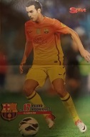 Plakat piłkarski Pedro Rodriguez - FC Barcelona + 18 gratis