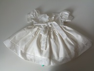 2 szt Śliczna sukieneczka i baskinka dla niemowlaczka