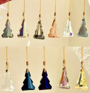 Zawieszki na choinkę ozdoby choinkowe kryształowe choinki komplet 12 sztuk