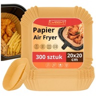 Wkład AirFryer 300X wkłady papierowe do frytkownicy beztłuszczowej 20x20