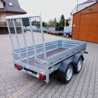 Przyczepka Samochodowa BRENDERUP 2260 128x258x40 2 Osie z Rampą Najazdową