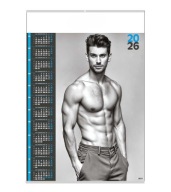 Toy bad boy B1 kalendarz 2026 naked men goły chłopak seksowny pan