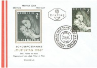 Austria - Dzień Matki 1968 - Mi. 1260 FDC