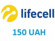 Doładowanie Lifecell 150 UAH UA