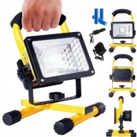 Naświetlacz przenośny czarny 30 W 2400 lm biały zimny IP44