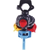 Głowica 3-pozycyjna opryskiwacza (typ Arag) fi 22mm AP0-100/G09_22F7 E