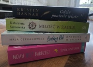 Zestaw 4 książek K. Hannah, M. Czekanowicz, S.J.Green, K. Sarnowska