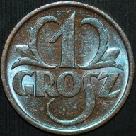 1 grosz 1936 - menniczy egzemplarz