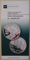 FOLDER Feliks Selmanowicz ps. Zagończyk 10 zł 2017