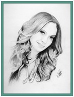 Karykatura portret ze zdjęcia na prezent wykonany ołówkiem Promocja