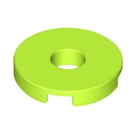 LEGO Tile Okrągły 2x2 Lime Limonkowy 15535 8szt N