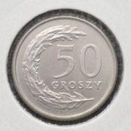 *P[0706] POLSKA 50 groszy 1995 III Rzeczpospolita Orzeł (heraldyka) *Holder