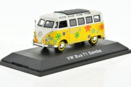 VOLKSWAGEN T1 BUS Samba FLOWER POWER 1/43 SCHUCO 02718