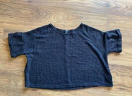 Czarny sweter top 34 topik krótki