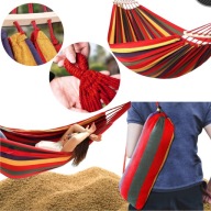 HAMAK OGRODOWY TURYSTYCZNY DUŻY XXL DWUOSOBOWY MOCNY HUŚTAWKA FOTEL TARAS