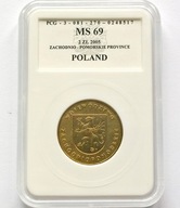 2 ZŁOTE 2005 WOJ. ZACHODNIOPOMORSKIE / MS69 PCG