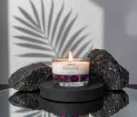 PIŻMOWA FANTAZJA - Świeca artystyczna - Margaret-Arts