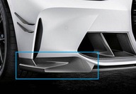 OE BMW M4 G82 M3 G80 CS DOKŁADKA CARBON SPLITTER ZDERZAKA M PERFORMANCE