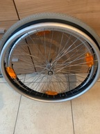 Koła obręcze do wózka inwalidzkiego szybkozłączka aluminiowe