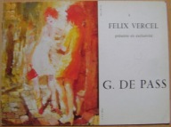 G.DE PASS -katalog wystawy -wyd.1971 rok -j.francuski