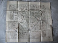 POWIAT MYŚLENICE JORDANÓW DOBCZYCE RABKA GDÓW MSZANA DOLNA MAKÓW MAPA 1952