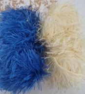 Włóczka trawka mix kolorów 95g