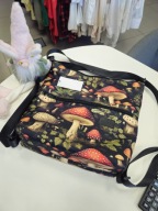 Torebko-plecak w grzyby, produkt polski !!!