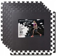 MATA PIANKOWA POD SPRZĘT DO ĆWICZEŃ NA SIŁOWNIE PUZZLE OCHRONA PODŁOGI 6szt