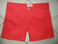 CZERWONE JAK NOWE JEANS SPODENKI r 31 pas 88