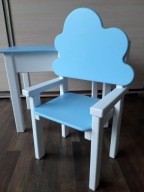 Stolik i krzesełko drewniane 92-116