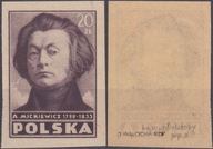 436 A** brązowofioletowy , pap. x , gw.+opis Jerzy Walocha