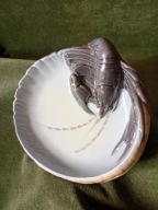 ROYAL COPENHAGEN - piękna porcelanowa patera z homarem / wzór 3277