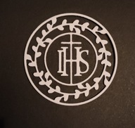 Scrapki papierowe, komunia, serwetka IHS (2)