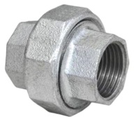 ŚRUBUNEK ŻELIWNY OCYNK Z USZCZELKĄ 6/4 CALA DWUZŁĄCZKA DN 40 ( 1 1/2 )
