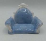 ceramiczna stylowa kanapa, sofa, fajna figurka