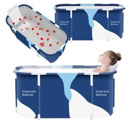 WANNA SKŁADANA PRZENOŚNA DUŻA DLA RODZINY SPA PCV GŁĘBOKA DO MORSOWANIA XXL