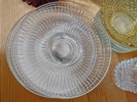 Talerzyki podstawki Huta Hortensja lata 70 te, śr. 15 cm, nr kat. H21-22